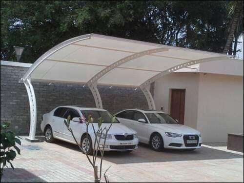 Commercial Car Parking Roof Tensile