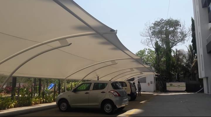 Commercial Car Parking Roof Tensile