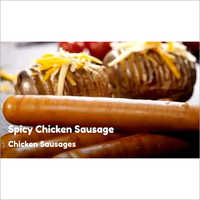 Spicy Chicken Sausage - Frozen, 12-ounce Packs | Deliciously Spicy, Preservative-free, Nutritious For Restaurants, Households, And Messes
