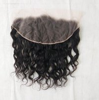 Raw Natural Wavy Frontal raw Wavy Hair 134 Lace Frontal With Remy Human Hair