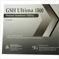 GSH Ultima 1500 mg Glutathione Injections