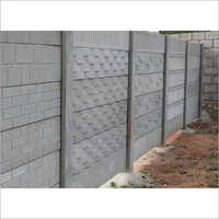 Industrial Cement Compound Wall Application: House