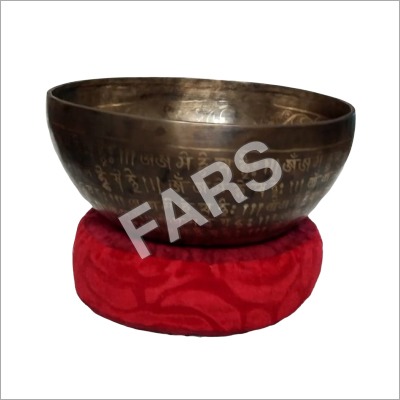 Antique Black Singing Bowl