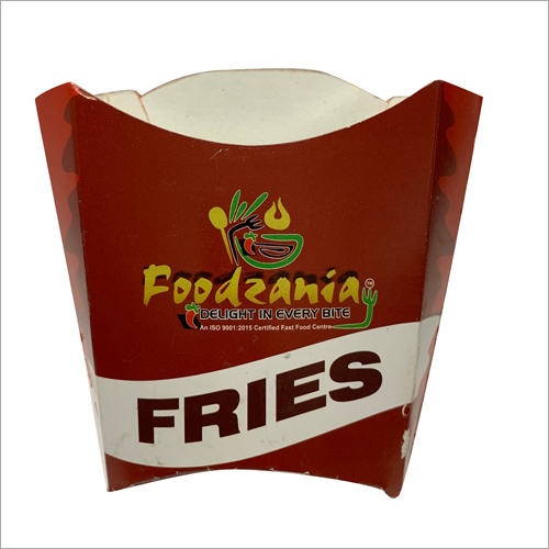 Customize French Fries Box
