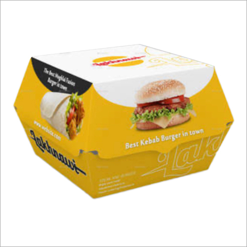 Printed Burger Box