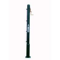 Removable With Brass Ratchet Lawn Tennis Pole
