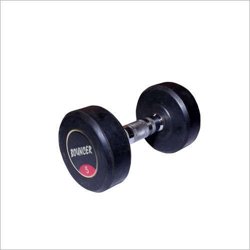 5kg Rubber Dumbbells