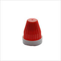 Mother Tincture German Bottle Cap - Plastic, 18mm , Red And White | Self-sealing With Dropper, Scratch Resistant, Lightweight, Pilfer Proof