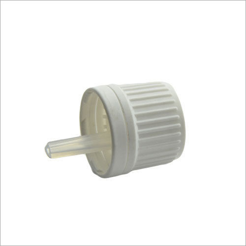 White Homeopathic Pharma Plastic Cap Mould