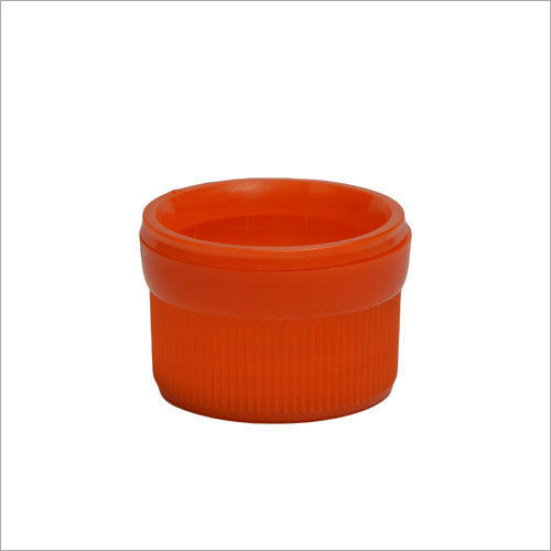 Orange 28mm Self Sealing Pharma Plastic Bottle Cap