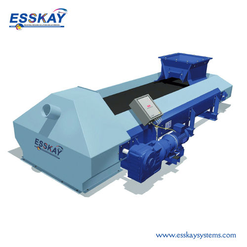 Blue Industrial Weigh Feeder Machine