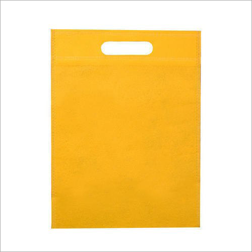 Color D Cut Non Woven Bag - Non Woven Material, Sizes: 10x14, 12x16, 12x18, 14x20, 16x22 | Stylish Shopping Bag with Handle for Industrial Apparel Use