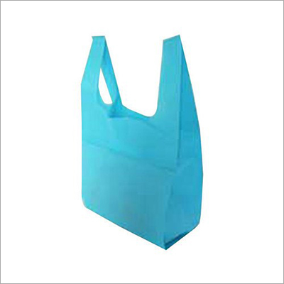 Plain U Cut Non Woven Bag - Non Woven Fabric, 8x10 to 16x20 Inches | Grocery Use, Shopping Bag with Handle, Industrial Style