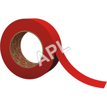 Pet Red D-S Polyester Tape