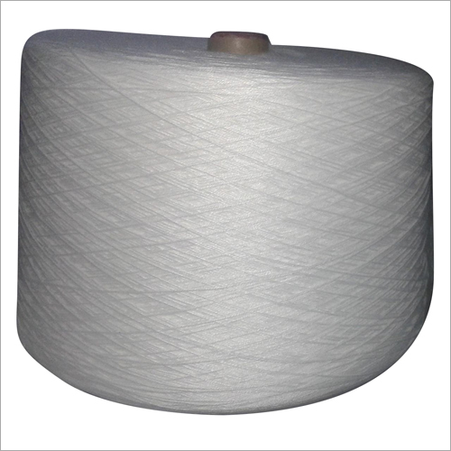 Polyester Thread - 100% Polyester, White Color | High Tenacity, Smooth Finish, Ideal for Sewing and Weaving Applications