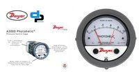 Dwyer A3000-80MM Photohelic Pressure Switch Gauge