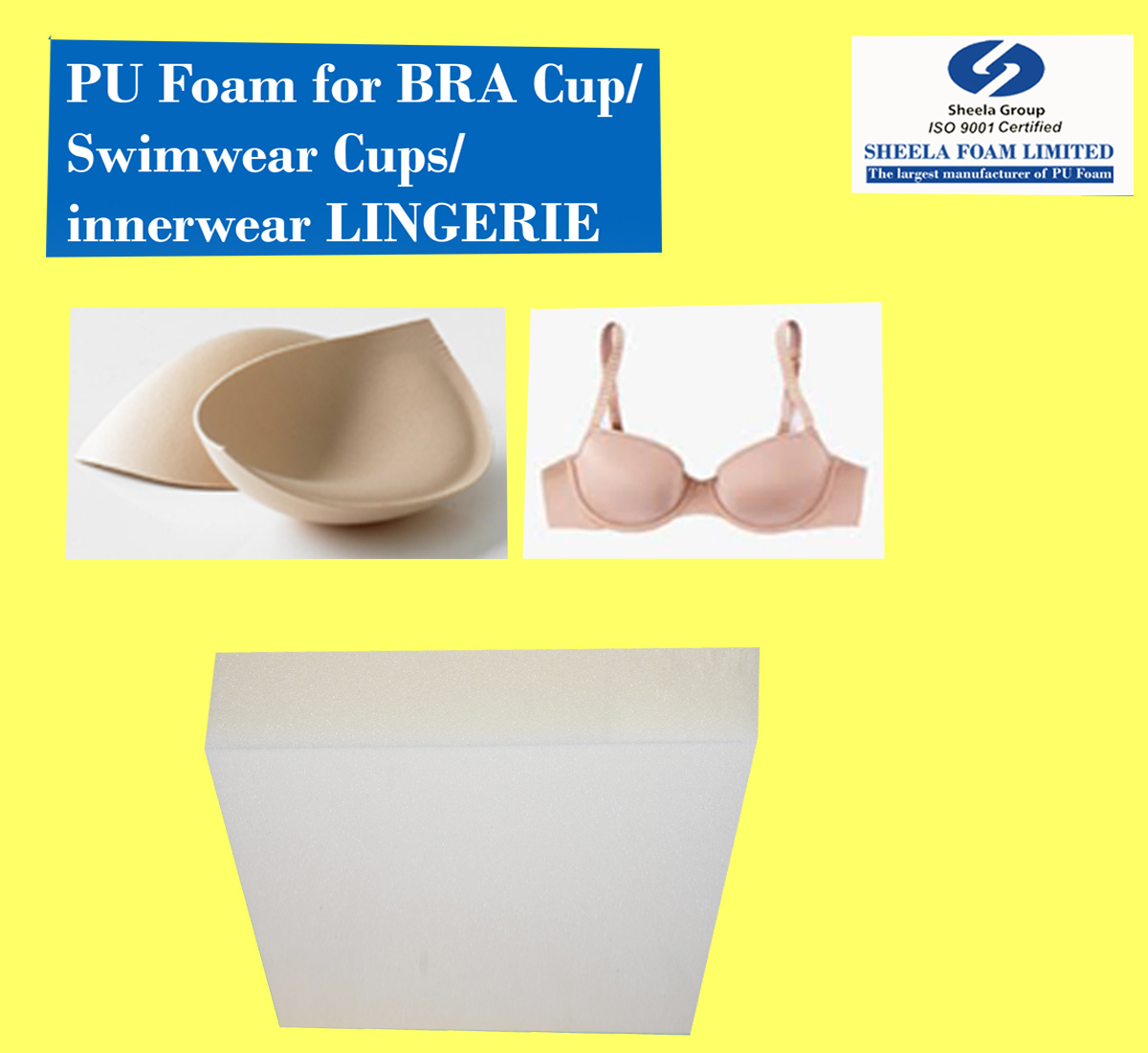Lingerie Polyurethane Foam