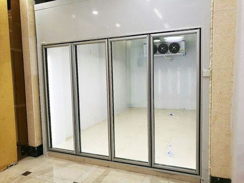 Glass Wall Display Cold Room