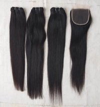 Temple Donated Straight Hair