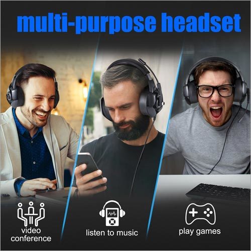 K6 Gaming Headset Casque PC Gamer Bass Stereo Headphones With Microphone