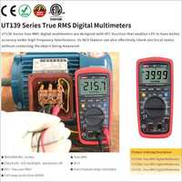 Mini UT139C Multimeter RMS NCV W/ Battery Tester Multimetro LCR Voltage Current Frequency Measurement Meter LCD