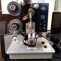 3 Lines Motorized Hot Foil Manual Ribbon Coder Machine