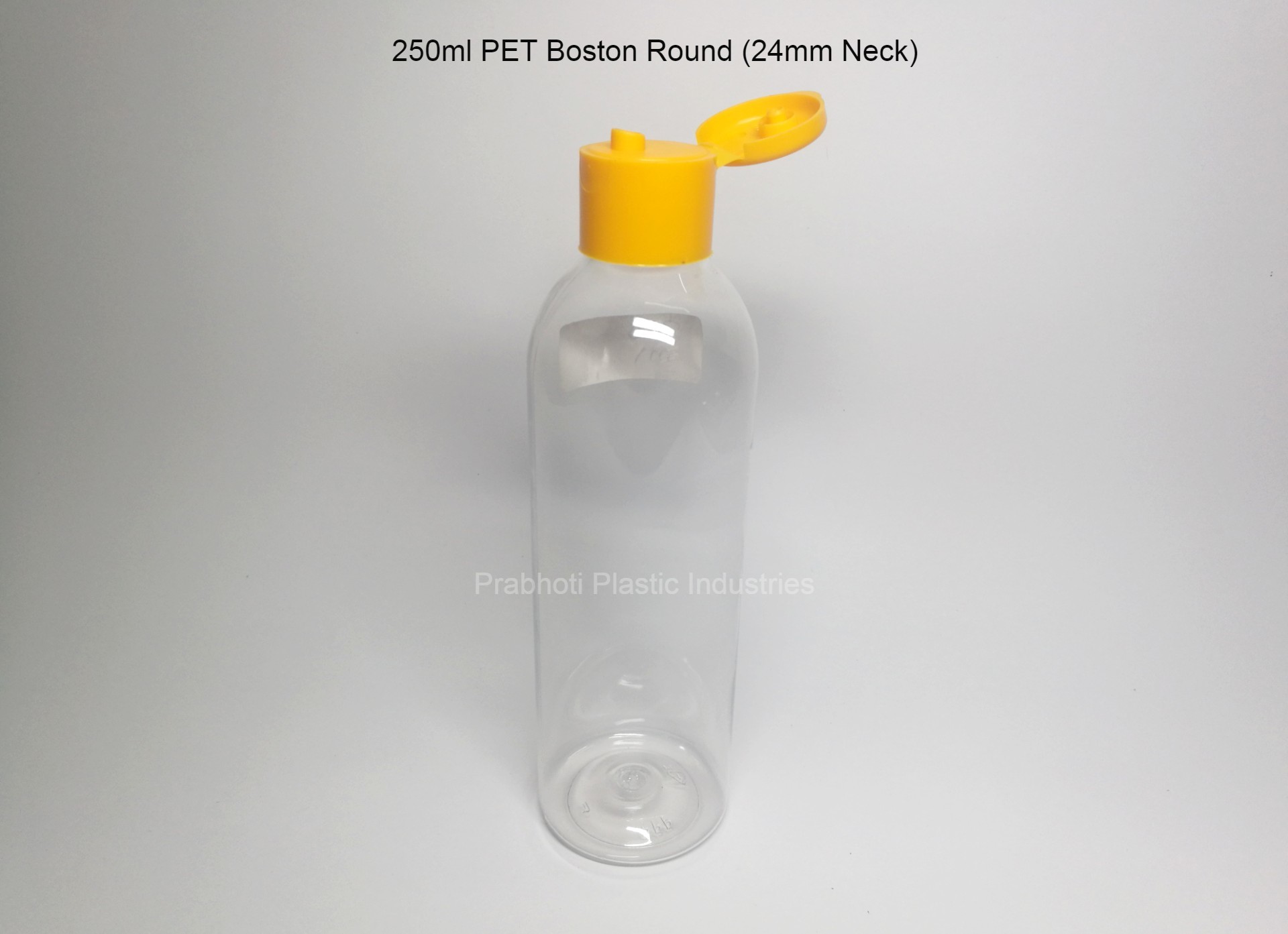 Round Boston Shape PET Bottle