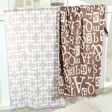 Printed  Bath Towel
