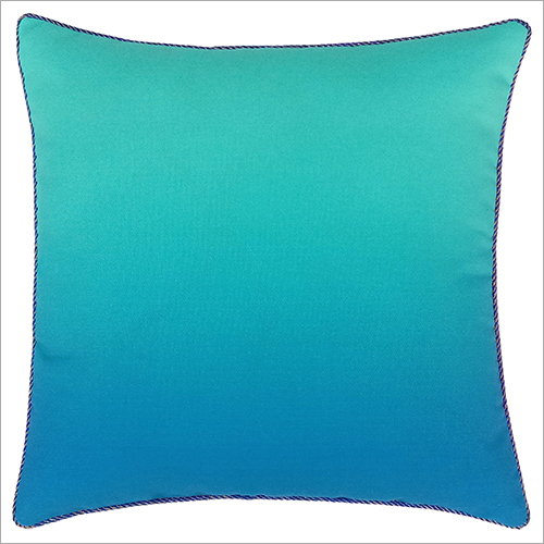 Blue Plain Colored Cushion