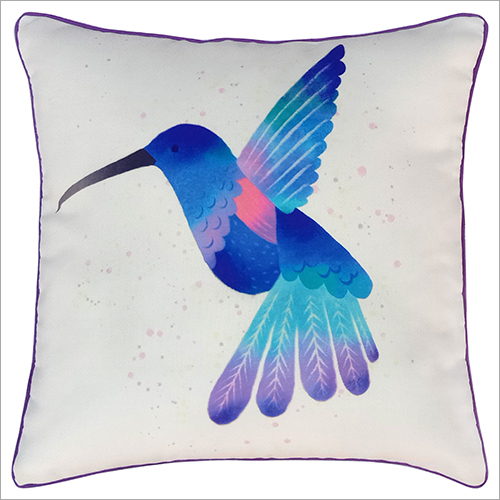 Bird Printed Cushion
