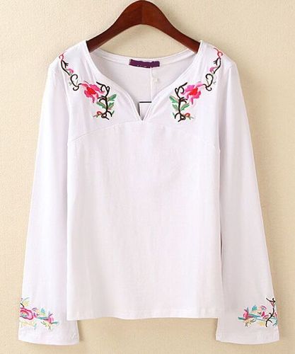 Girls Embroidery Tops