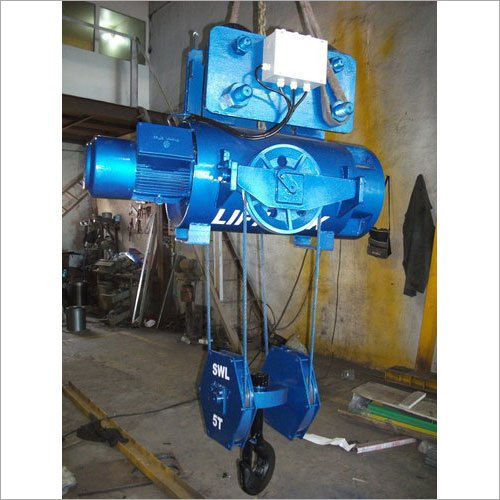 Industrial Electric Wire Rope Hoist Lift Speed: 10 M/M