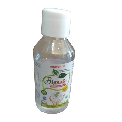 Safe Hand Sanitizer - 100 ML | Ethanol-Based Liquid & Gel Instant Disinfectant Protects Skin Hydration Ideal for Hospitals & Households
