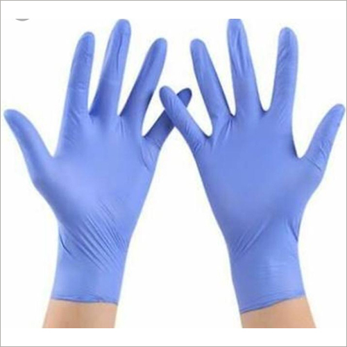 Nitrile Gloves - Nitrile Material, 260 mm Sleeve Length, Sky Blue | Disposable, Powdered Free, 100 Pieces Per Box, Mid Forearm Design