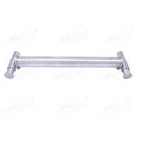 Bangle Stand With Bracket - Stainless Steel & Wood Finish | Elegant Acrylic Design, Sturdy Metal Construction
