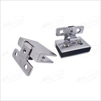 Furniture Fitting Glass Hinges 5 - Metal, 6mm & 8mm Size | Matte Finish With Durable Design For Enhanced Glass Fitting Solutions