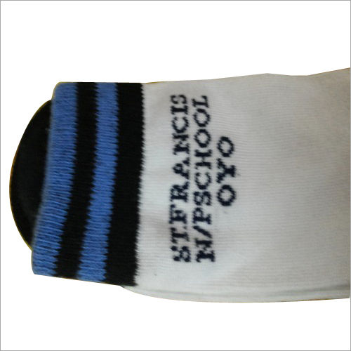 Calf Length Stripped School Socks