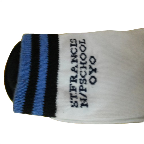 Calf Length Stripped Schools Socks
