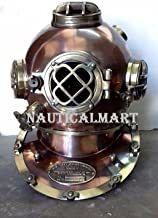 Antique US Navy Vintage Dive Helmet Mark V Antique Diving Divers Helmet