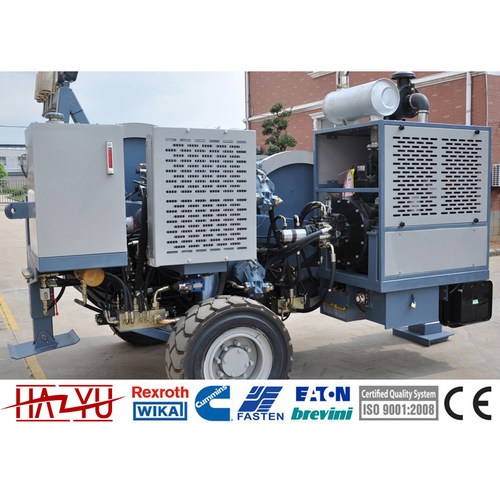 TY1X120III Max Continuous Pull 1x120kN Hydraulic Tensioner Machine For Overhead Line
