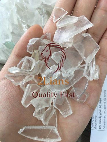 GPPS Clear regrind no coating GPPS Clear Regrind are crushed from refrigerator shelf GPPS Clear regrind no coating GPPS Clear Regrind are crushed from refrigerator shelf