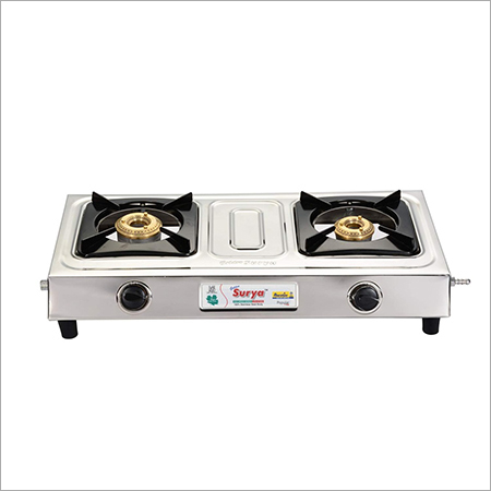 Popular Stainless Steel -Two Burner Gas Stove