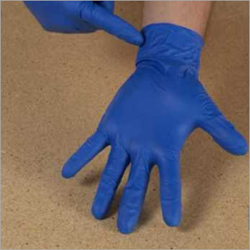Blue Nitrile Medical Gloves