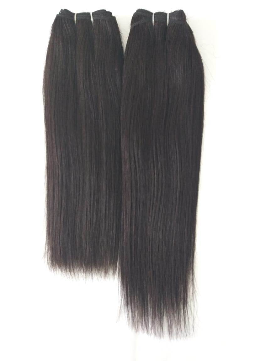 Remy Straight Hair Extension Human Virgin Hair Weaves