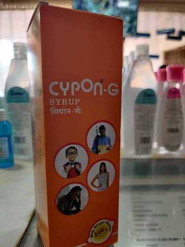 Cypon G Cyproheptadine Syrup Ingredients: Bupivacaine