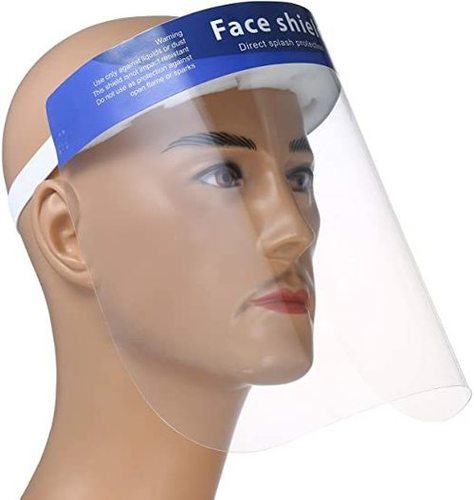 Full Face PET Transparent Anti Fog Face Shields