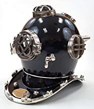 NauticalMart Aluminum Divers Helmet Black Mark V