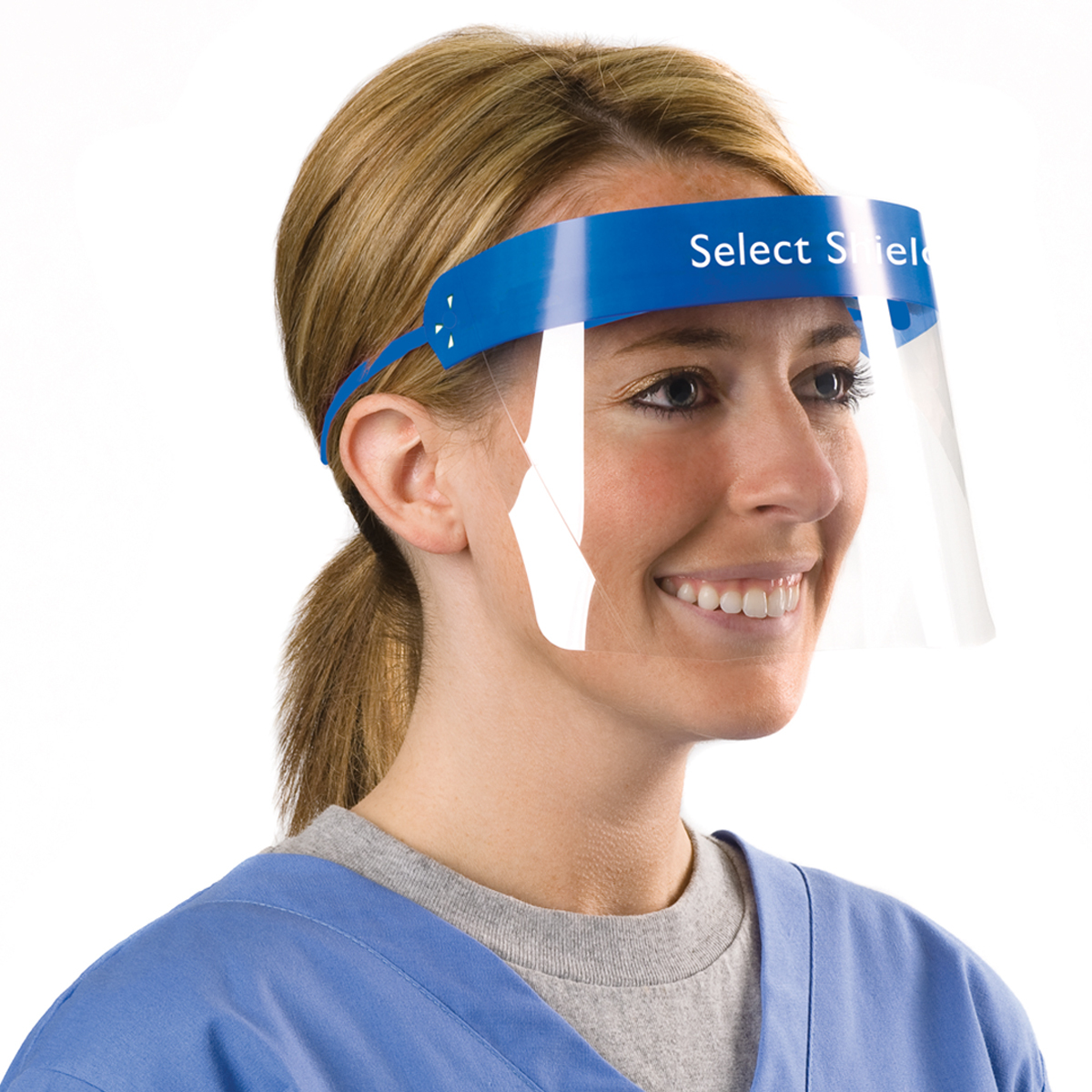 Full Face PET Transparent Anti Fog Face Shields