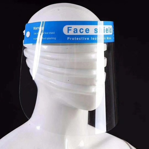 Plastic Protection Isolation Anti-Fog Full Face Shield with Sponge