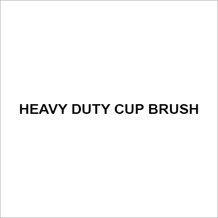 Heavy Duty Cup Brush By R. K. BRUSH MANUFACTURING CO.
